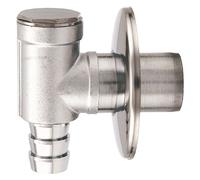 SIFONE SCARICO A MURO PER LAVATRICE E LAVASTOVIGLIE DA 3/4 ART.390