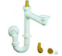 SIFONE SPAZIO 1 1 VIA LIRA PER LAVELLO SCARICO LAVASTOVIGLIE 1-1/2 - SENZA