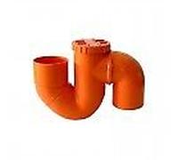 Sifone verticale chiuso in pvc