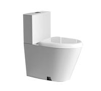 Sifone WC a doppio scarico in acciaio inox, design ad alta efficienza, a risparmio idrico, antigelo e resistente alle crepe, ideale per bagni commerciali e pubblici
