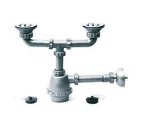 Sifoni per lavelli SIFONE PLAST.2VIE C/PIL.1-1/4