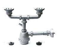 Sifoni per lavelli SIFONE PLAST.2VIE C/PIL.A/LAV.1-1/4