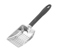 Sifter, paletta per caminetto, scarichi cavi, focolare cenere, pala per carbone, strumenti per fuoco in acciaio inossidabile per interni esterni