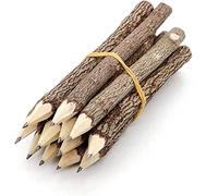 sigaer Matite di grafite a forma di albero in legno di betulla, 12 pezzi, idea regalo