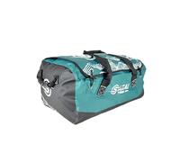 Sigalsub Borsone Mini Trek, Borsa Subacquea Impermeabile da 75 Litri, Arancione e Turchese, con Design Grafico (Nero Verde)