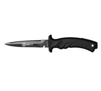 Sigalsub Coltello Torpedo Black Lama 11 cm in acciaio inox per immersione e snorkeling | Taglio preciso, fodero incluso, design compatto e antiscivolo