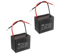 SIGANDG CBB61 14uF 450V AC 50/60Hz Condensatore di Marcia del Motore del Ventilatore del Condizionatore d'Aria (Confezione da 2)