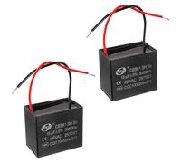 SIGANDG CBB61 15uF 450V AC 50/60Hz Condensatore di Marcia del Motore del Ventilatore del Condizionatore d'Aria (Confezione da 2)