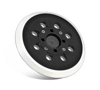 SIGANDG Disco Abrasivo da 125 mm, Con 8 Fori, Disco Abrasivo Professionale con Gancio e Anello, Compatibile con le Levigatrici Eccentriche Bosch PEX 300 AE e PEX 400 AE