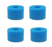 SIGANDG Filtri per piscina in schiuma filtro per Intex tipo S1, spugna filtrante tipo S1, filtro in schiuma per Spa, Piscina, riutilizzabile e lavabile (4 pezzi)