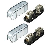 SIGANDG Mini ANL Portafusibili Midi Fuse Holder Auto Parts Portafusibili in linea per Automotive Marine (2 Pz)