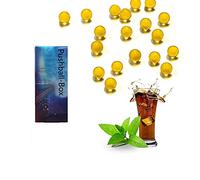 Sigarette aromatiche al mentolo e sigarette perle miste e 1 puntali con filtro push burst pearl, baccelli al mentolo, capsule aromatiche e sigaretta (600 perle e 1 pushball box per pc)