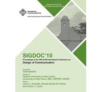 Sigdoc Conferen SIGDOC 10 Proceedings of the 28th ACM International (Tascabile)