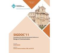 Sigdoc Conferen SIGDOC 11 Proceeding of the 29th ACM International C (Tascabile)