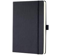 SIGEL Agenda giornaliera Conceptum A5 senza data con copertina rigida | CO705, in tedesco, nero, ideale come diario personale, bullet journal, quaderno delle idee o quaderno per la scrittura