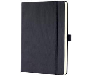 SIGEL Agenda giornaliera Conceptum A5 senza data con copertina rigida | CO705, in tedesco, nero, ideale come diario personale, bullet journal, quaderno delle idee o quaderno per la scrittura