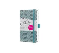 SIGEL Agenda settimanale Jolie 2027 A6 copertina rigida | 7J132, calendario, planner, organizer, certificato FSC, blu oceano