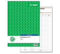Sigel aufmass libro, con blu, formato A4, 50 fogli con blu