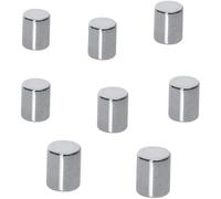 Sigel B3103 Magnete neodimio (Ø x A) 8 mm x 10 mm cilindro Argento 8 pz.