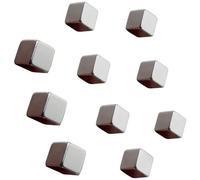 Sigel BA193 Magnete neodimio C5 Strong (L x A x P) 10 x 10 x 10 mm cubo Argento