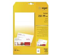 SIGEL Biglietti da corrispondenza A4
