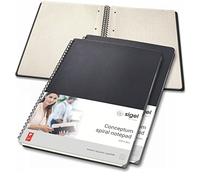 SIGEL Blocco note Conceptum A4 con spirale e copertina rigida - 3 pezzi
