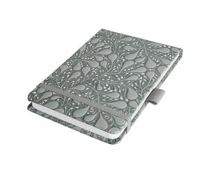 SIGEL Blocco note Jolie A6+ copertina rigida | JN360, puntinato, 158 pagine FSC, Enchanted Clouds, nero/grigio