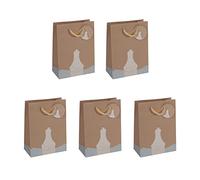 SIGEL Borsa regalo natalizia 17 x 23 cm - 5 pezzi