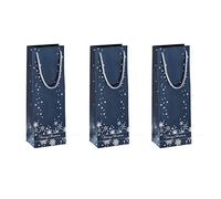 SIGEL Borsa regalo Premium 12,50 x 36 cm - 3 pezzi