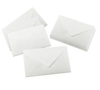 SIGEL Buste 16,20 x 11,40 cm | DU701, carta bianca, senza finestra, C6, confezione da 24