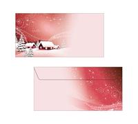 SIGEL DU033 Buste da lettere Natale, Silent Night, DL (110x220 mm), 50 pz