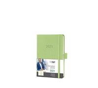 SIGEL C2169 Agenda settimanale 2021, ca. A6, copertina rigida , verde chiaro, Conceptum