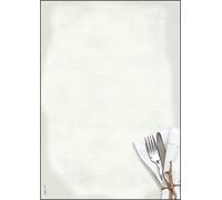 SIGEL DP125 Carta a tema / menu, Piatti, A4, 90 g, 50 fg