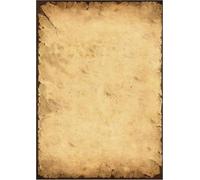 SIGEL Carta decorativa A4 | DP240, pergamena antica, beige e marrone, 90 g/m², 50 fogli