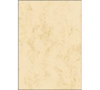 SIGEL DP191 Carta da Lettere / Carta marmorizzata, beige, A4, 200 g, 25 fogli