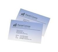 SIGEL CARTORE BUSINI 3C DP746 - Biglietti da visita - Gradiente blu - 85 x 55 mm - 200 g/m2 - 100 schede (10 fogli x 10) (DP746) NEW