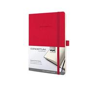SIGEL CO324 Taccuino Conceptum, copertina flessibile, 194 pagine a quadretti, ci