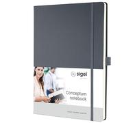 E_0001_3659262 Sigel Sigel CONCEPTUM quaderno per scrivere A4 194 fogli Grigio C