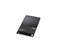 SIGEL CO865 Taccuino-quaderno Conceptum, copertina flessibile, 64 pagine a righe, circa A6, nero