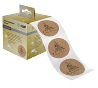 SIGEL CS123 Christmas stickers on a roll, 200 sticker, 4,7 x 4,7 cm, "Christmas