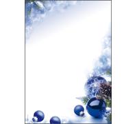 SIGEL DP034 Christmas writing paper "Blue Harmony", A4, 90 gsm, 100 sheets Blue