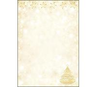 SIGEL DP083 Carta a tema natalizio / da lettere natale, Graceful Christmas, A4,
