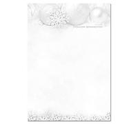 SIGEL DP089 Carta a tema natalizio / da lettere natale, Winter Sparkle , A4, 90 g, 100 fg
