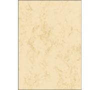 SIGEL DP181 Marbled Writing Paper, A4, 90 gsm double sided, Beige, 25 sheets 25