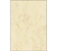SIGEL DP397 Marbled Writing Paper, A4, 200 gsm double sided, Beige, 50 sheets 50