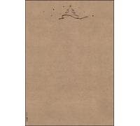 SIGEL DP412 Carta a tema natalizio "Christmas tree", 100 g/m², A4, 100 fogli