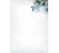 SIGEL DP424 Carta a tema natalizio Eucalyptus magic, 90 g/m², A4, 100 fogli - N