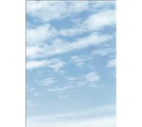 SIGEL DP565 Carta a tema / da lettera, Clouds, A4, 90 g, 100 fg