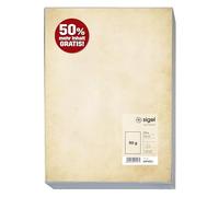 SIGEL DP983 Carta a tema - vintage - beige - 90 g/m² - A4-75 foglie