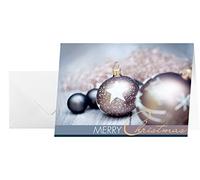 SIGEL DS024 Biglietti natalizi (incl. buste), Exquisite, A6, 25+25 pz., facile da stampare